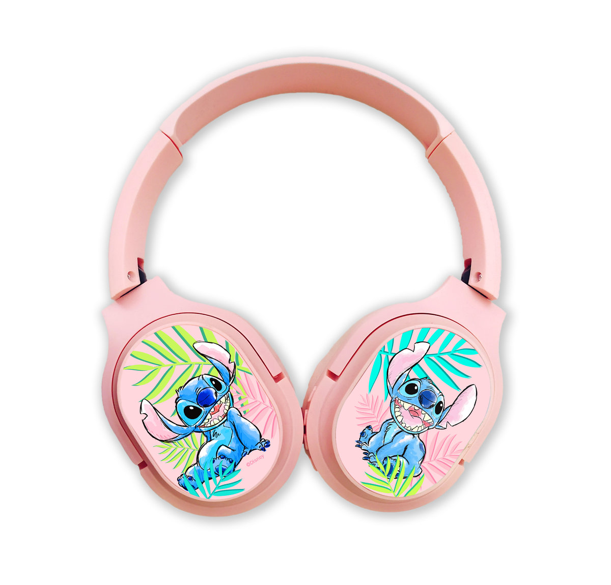 Bezprzewodowe słuchawki stereo z mikrofonem Stich 002 Disney Różowy