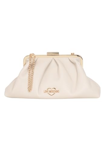 Love Moschino JC4341PP0IKT0110, Torba Na Ramię Kobieta, Kość słoniowa, Kość słoniowa