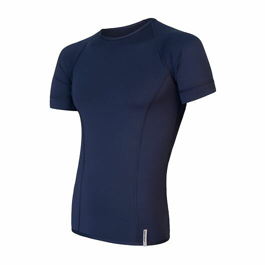Koszulka męska Sensor Coolmax Tech Deep Blue Rozmiar: XXL / Kolor: niebieski