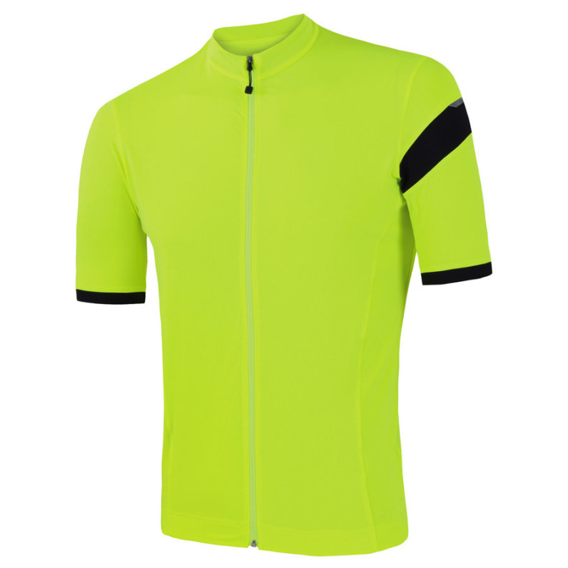Męska koszulka kolarska Sensor Cyklo Coolmax Classic Rozmiar: M / Kolor: żółty