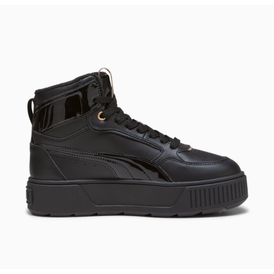 Buty zimowe damskie Puma Karmen Rebelle Mid WTR Rozmiar butów (UE): 38 / Kolor: czarny/złoty