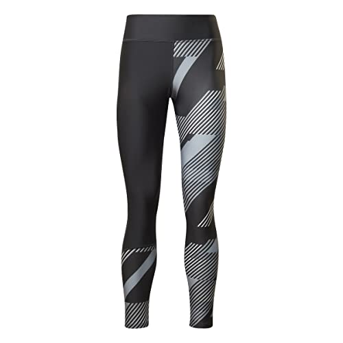 Reebok Damskie legginsy z nadrukiem na całej powierzchni