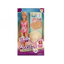 Lalka 29cm z zestawem ubrań plażowych Adar