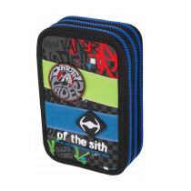 Piórnik 3-komorowy z wyposażeniem Coolpack Disney Core Jumper 3 Star Wars