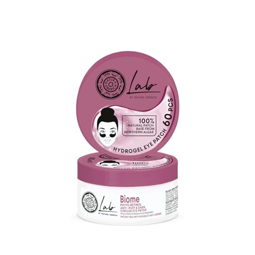 Natura Siberica Lab Biome Fito Retinol opaska na oczy przeciw puffom i cieniom pod oczami, 60 szt