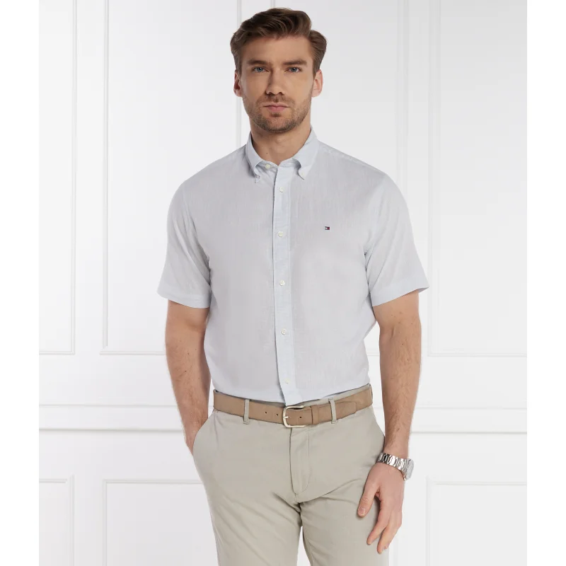 Tommy Hilfiger Koszula | Regular Fit | z dodatkiem lnu