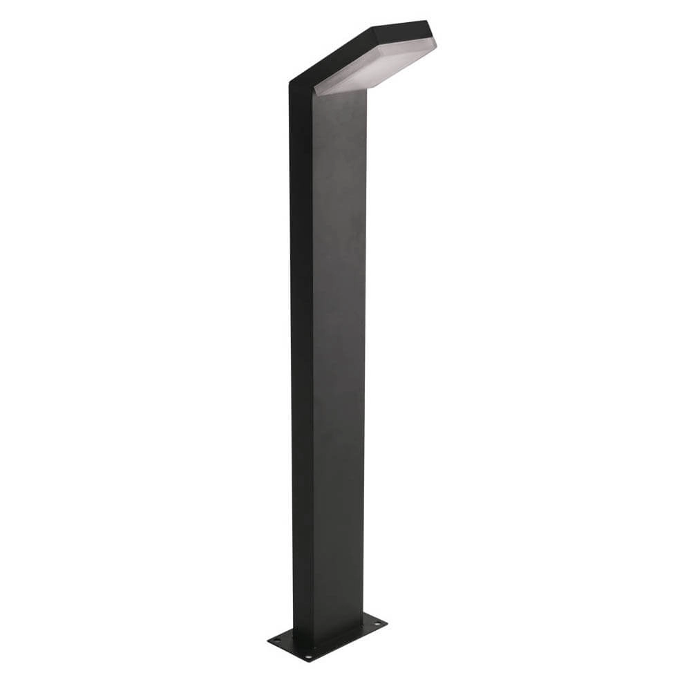 Stojąca lampa zewnętrzna Mira OFL-7014-3K Italux LED 12W 3000K IP54 czarny