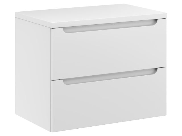 Szafka Wisząca Z Blatem ETH 60 cm - Biały Mat