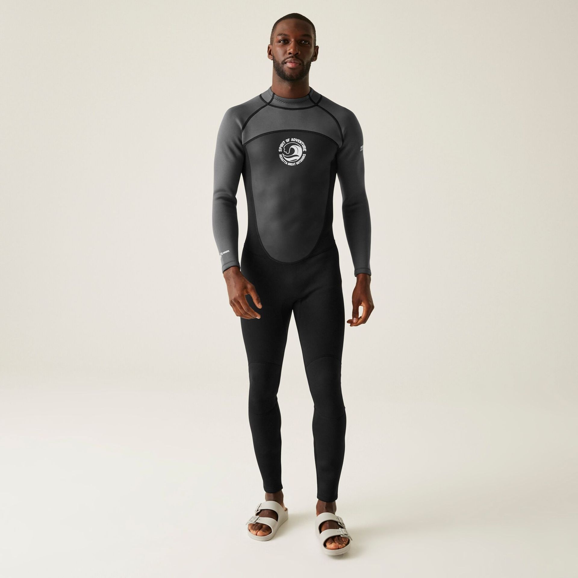 Regatta Męska Pianka Neoprenowa 2mm Długa Czarny, Rozmiar: M/L