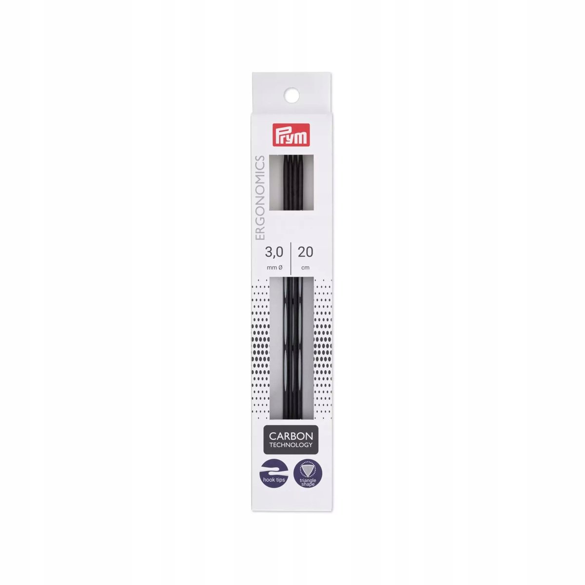 Druty Do Skarpet Prym Carbon 20 Cm 3 Mm 194222