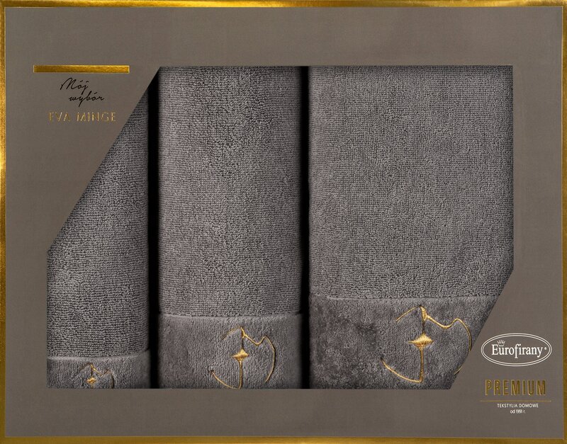 Eurofirany, Komplet Ręczników Gaja, 3 Szt.