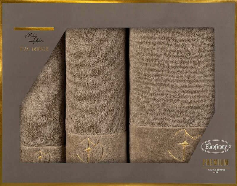 Eurofirany, Komplet Ręczników Gaja, 3 Szt.