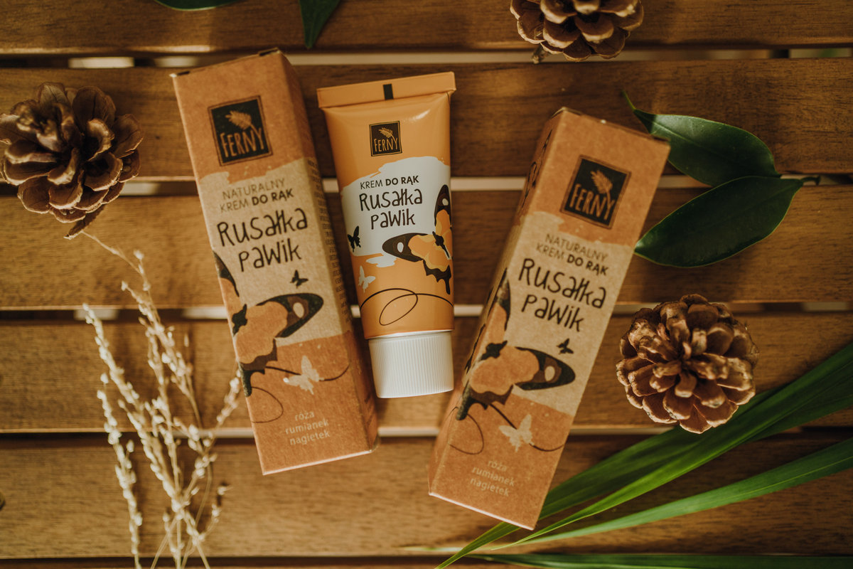 Ferny, Krem do rąk, Rusałka pawik, 50ml