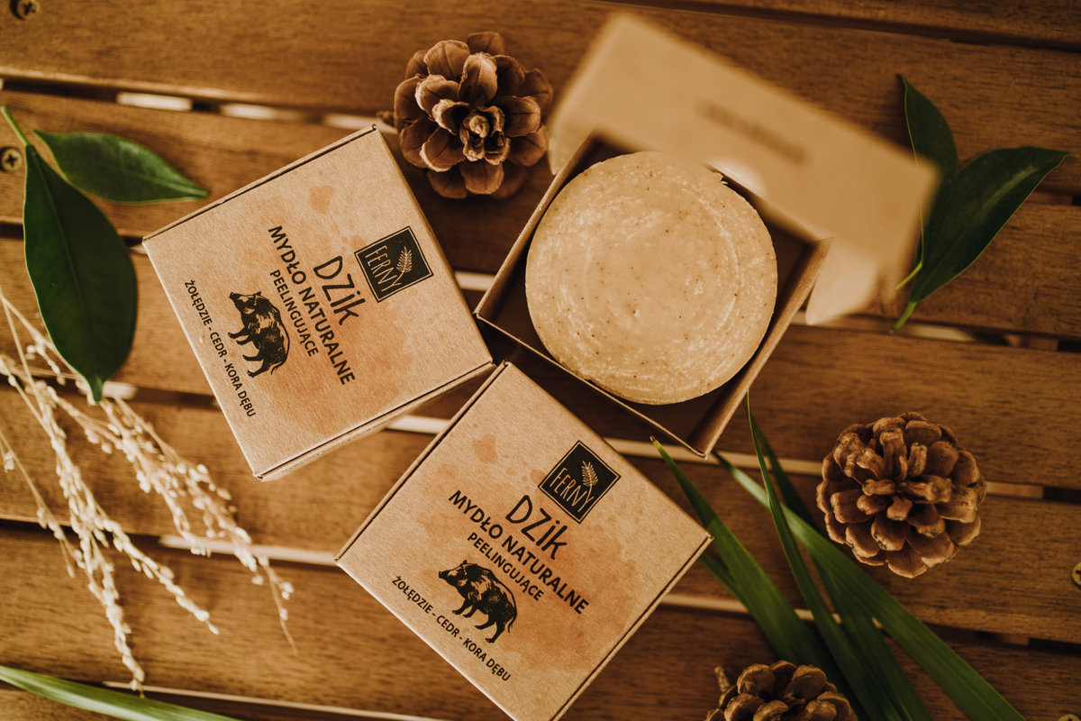 Ferny, Mydło, Dzik, 90g