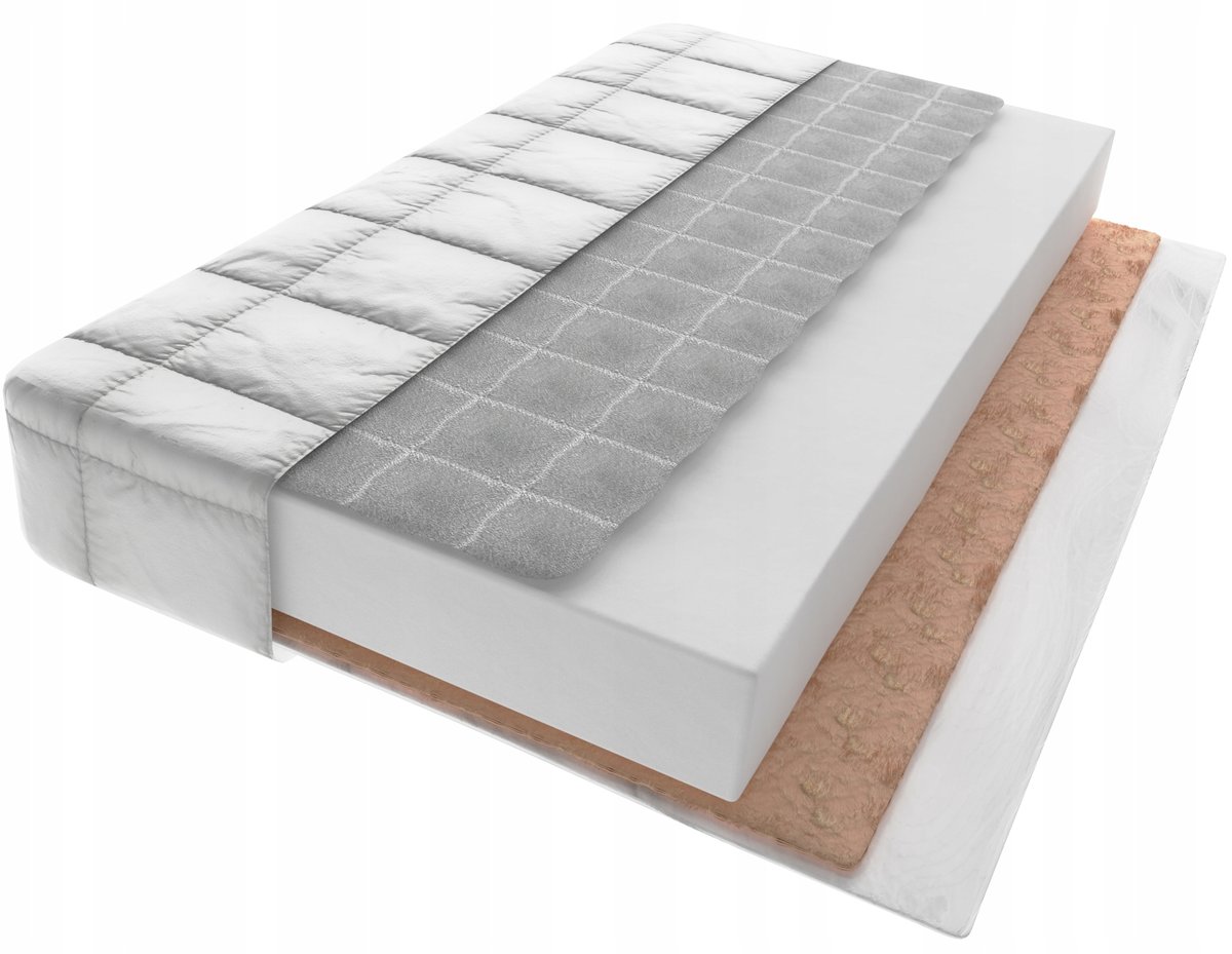 Materac Do Łóżka Gryka Pianka Kokos 160X80