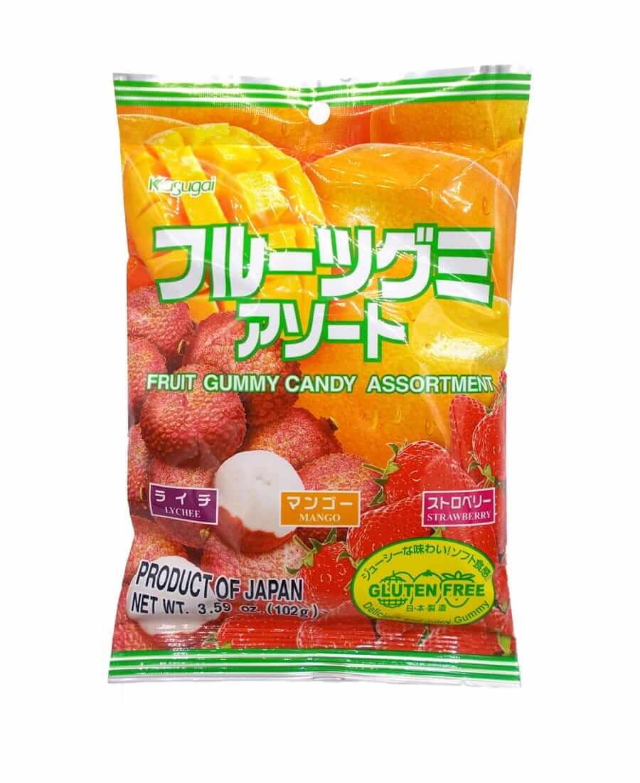 Kasugai Fruit Gummy 102g