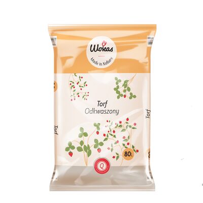 Torf odkwaszony pH 5,5 - 6,5 80 l Wokas