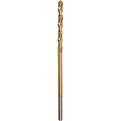 Wiertła do metalu 2,5 mm tytanowane szlifowane 2 szt
