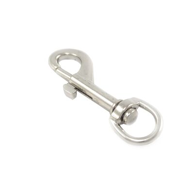 Karabińczyk ozdobny niklowany 53 mm ANDPOL