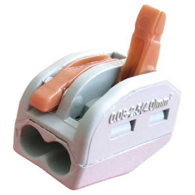 Złączka z dźwigniami 2 x 4,0 mm