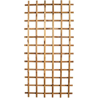 Kratka prosta bez ramy 90 x 180 cm impregnacja brązowa