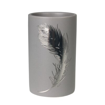 Kubek PIUME 7 x 7 x 11,5 cm szary