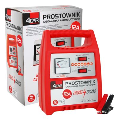 4Car Prostownik 6-12 V 12 A 