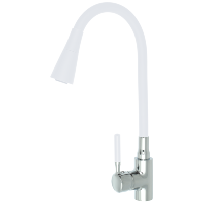 LIVENO Bateria zlewozmywakowa Laguna biała