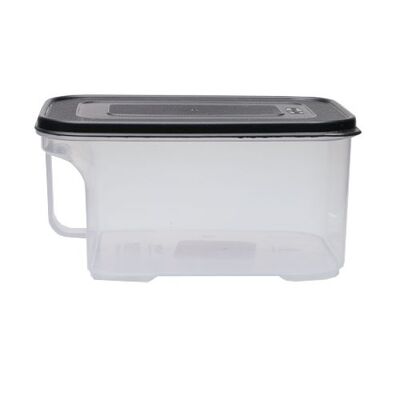 Pojemnik na sypkie z rączką Rukka 1,7 l czarny