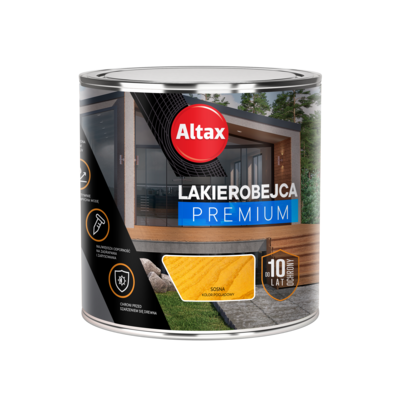 Altax Lakierobejca PREMIUM 10 lat 0,25 l Sosna