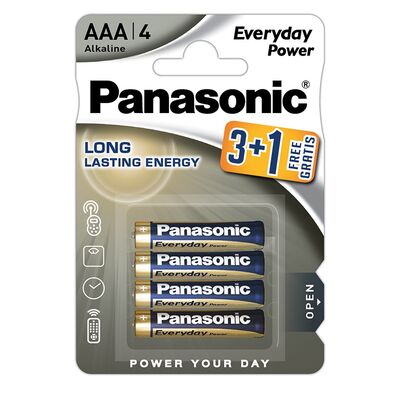 Bateria LR03/3+1BP EVERYDAY POWER