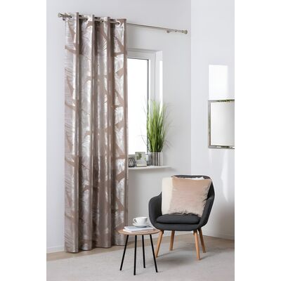 Zasłona z kółkami Vanua 140 x 260 cm taupe