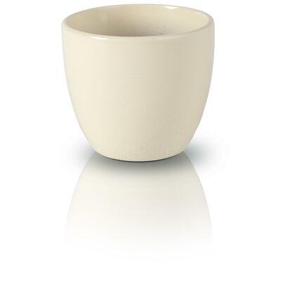 Osłonka ceramiczna kaktusówka 7 cm kremowa