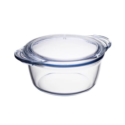 Naczynie żaroodporne z pokrywką TERMICA okrągłe 2,15 l 03388