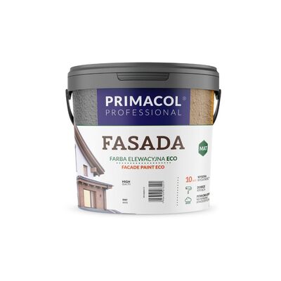 Primacol Farba Fasada Eco biały 4,5 l