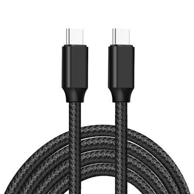 Kabel USB 3.0 typ C - USB typ C czarny 3.1A 1 m VA0036 Vayox