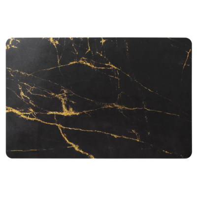 Podkładka PORTORO 43,5 x 28 cm czarno-złoty