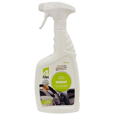 Preparat do czyszczenia, pielęgnacji i konserwacji kokpitu CITRUS BOUQUET (efekt mat) 750 ml 4CAR Premium Quality