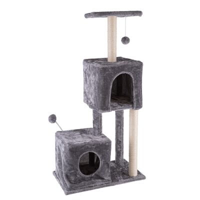 Drapak dla kota 57 x 34 x 110 cm szary