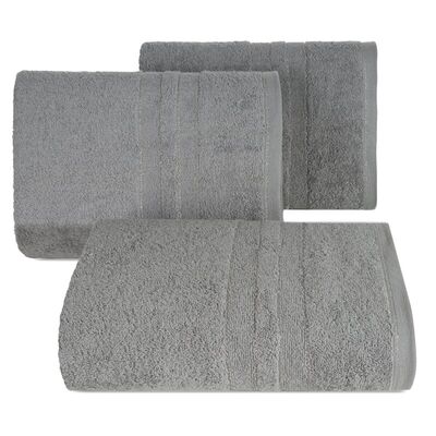 Ręcznik bawełniany Gala 50 x 90 cm srebrny