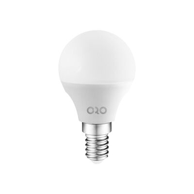 Żarówka LED ORO-E14-G45-TOTO-5W-WW