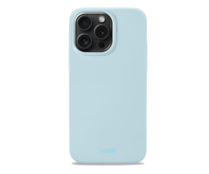 Holdit Silicone Case iPhone 14 Pro Mineral Blue