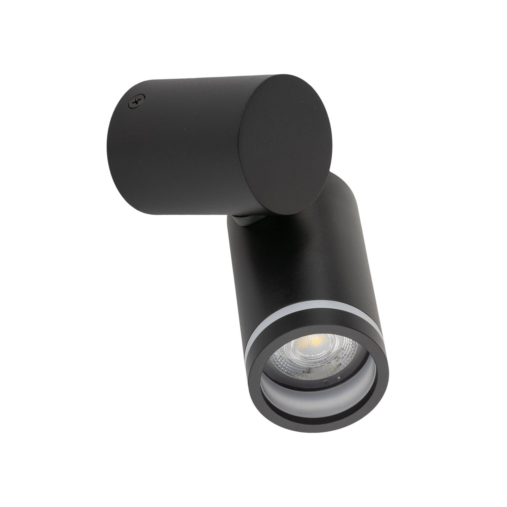 Minimalistyczna, czarna lampa ścienna reflektor TK 5349 z serii JET SET