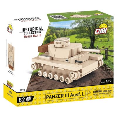 Cobi Hc Wwii 3090 Czołg  Panzer Iii Ausf.L 82 Kl.