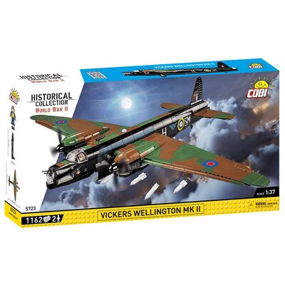 Cobi KLOCKI HC WWII 5723 SAMOLOT VICKERS WELLINGTON MK.II 1162 KL 5723