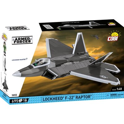 Cobi Armed Forces 5855 Samolot  Lockheed F-22 Raptor 695 Kl.