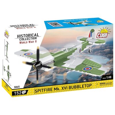 COBI 5865 SAMOLOT SPITFIRE MK. XVI BUBBLETOP MYŚLIWIEC 152 EL.