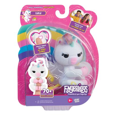 Fingerlings, Basic Unicorn, Lulu, maskotka