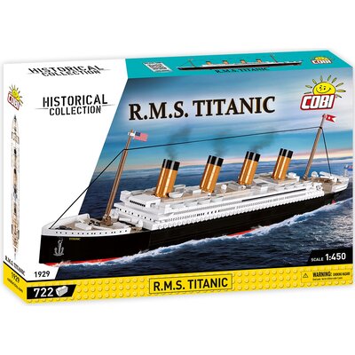 Cobi Klocki 722 elementów RMS Titanic 1:450 GXP-767257
