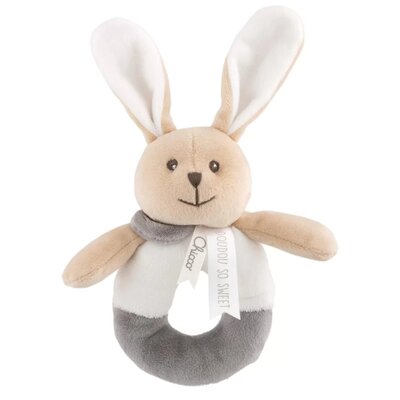 Chicco 00009616000000 grzechotka zajączek, Beige